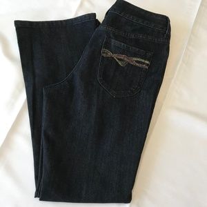 Chicos Platinum Blue Jeans Size 0.5 Short